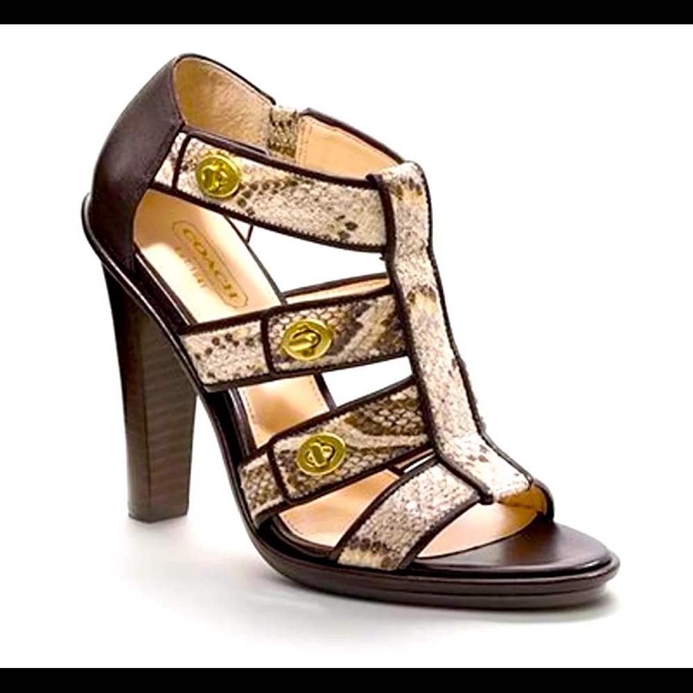 Coach Heels Size 10